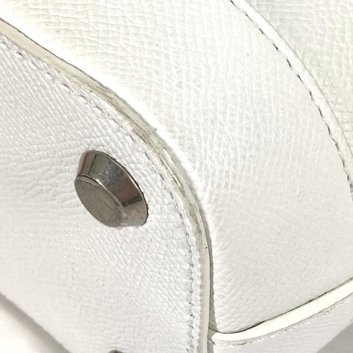 Balenciaga White Leather Shoulder Bag (Pre-Owned)