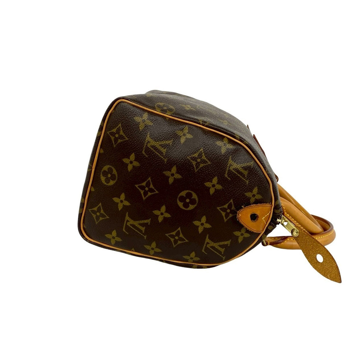 Louis Vuitton Brown Leather Pvc Boston Bag Handbag (Pre-Owned)