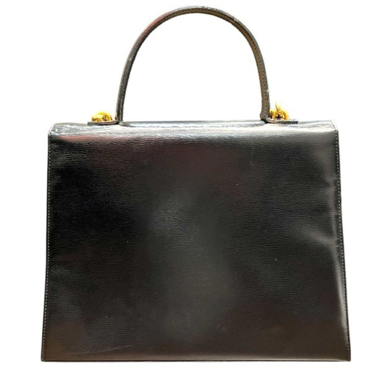 Christian Dior Black Leather Handbag Shoulder Bag (Pre-Owned)