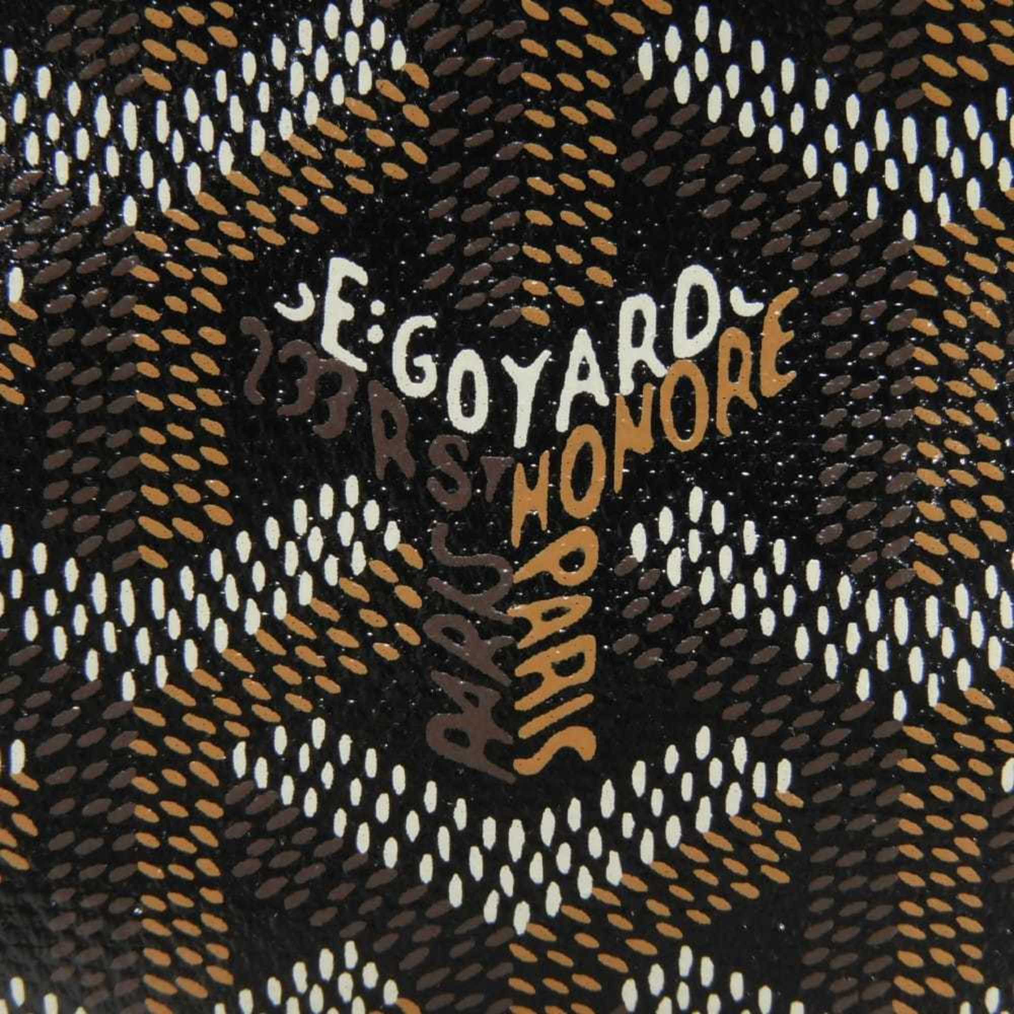 Goyard Black Coated Canvas Coin Purse/Coin Case (Pre-Owned)