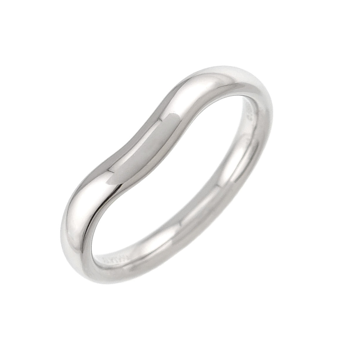 Tiffany Platinum 950 Band Ring (Pre-Owned)