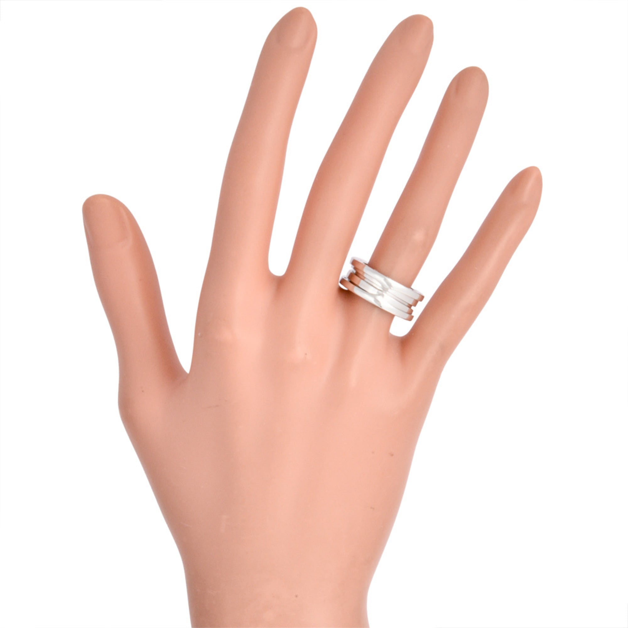 Bvlgari B.Zero1 White Gold (18K) Band Ring (Pre-Owned)