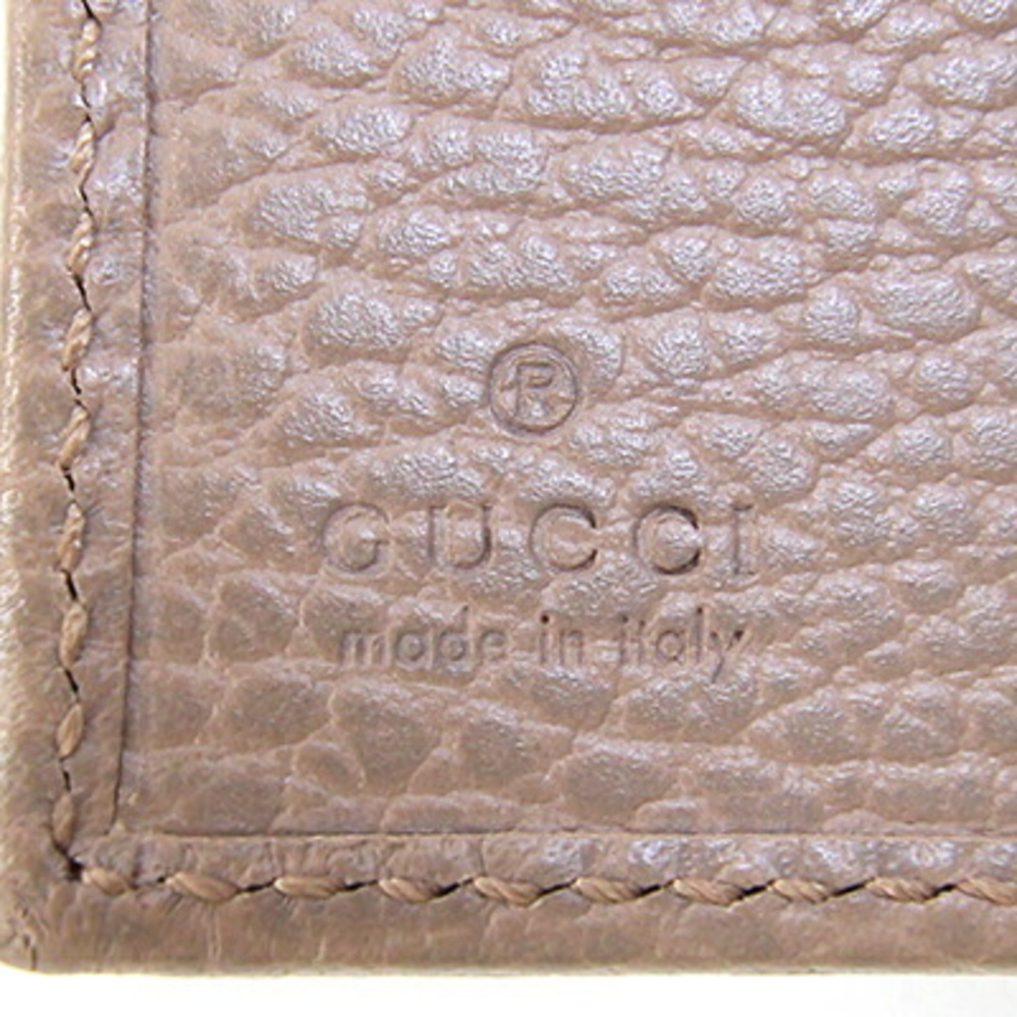 Gucci Leather Wallet (Tri-Fold) (Pre-Owned)