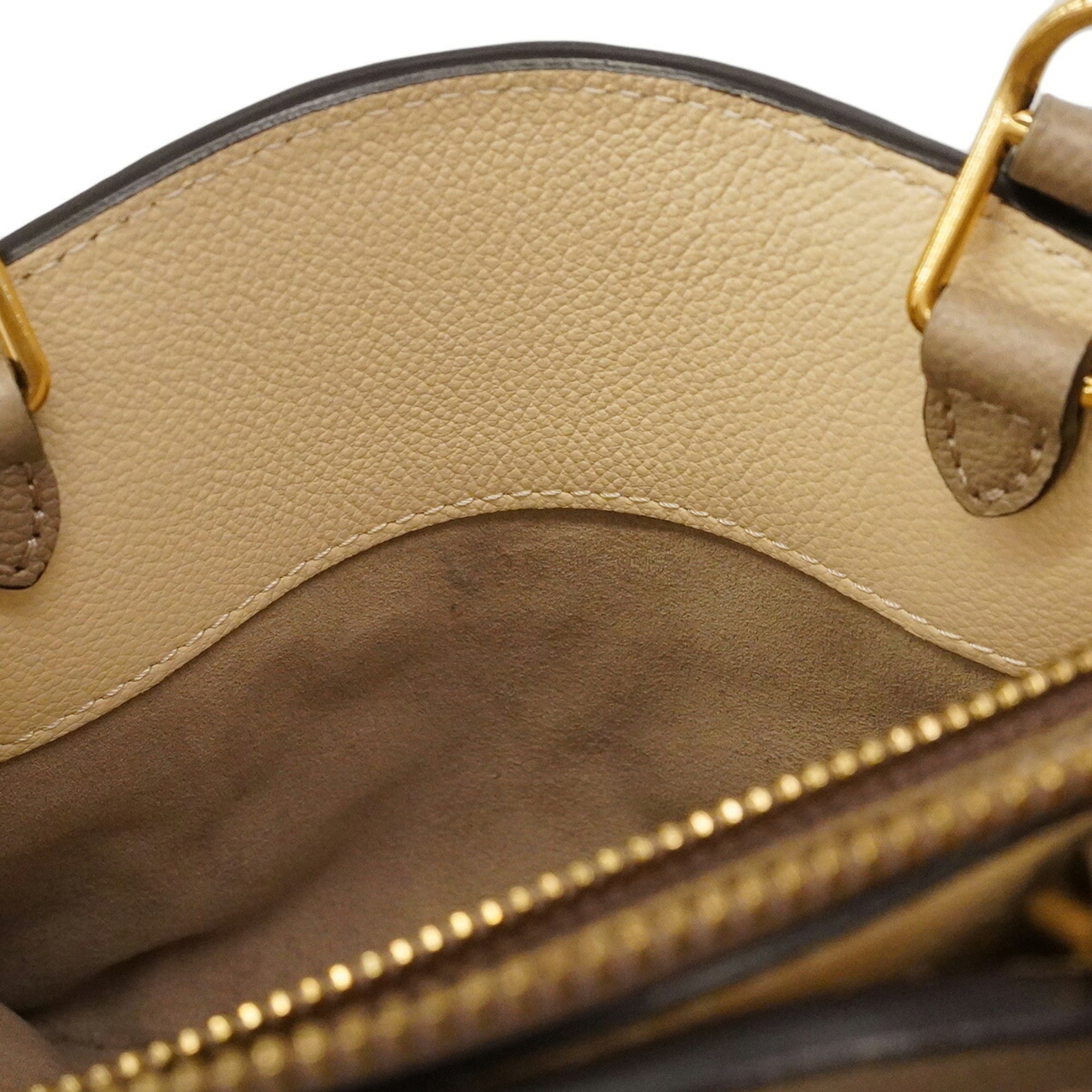 Louis Vuitton Cream Tourterelle Handbag (Pre-Owned)