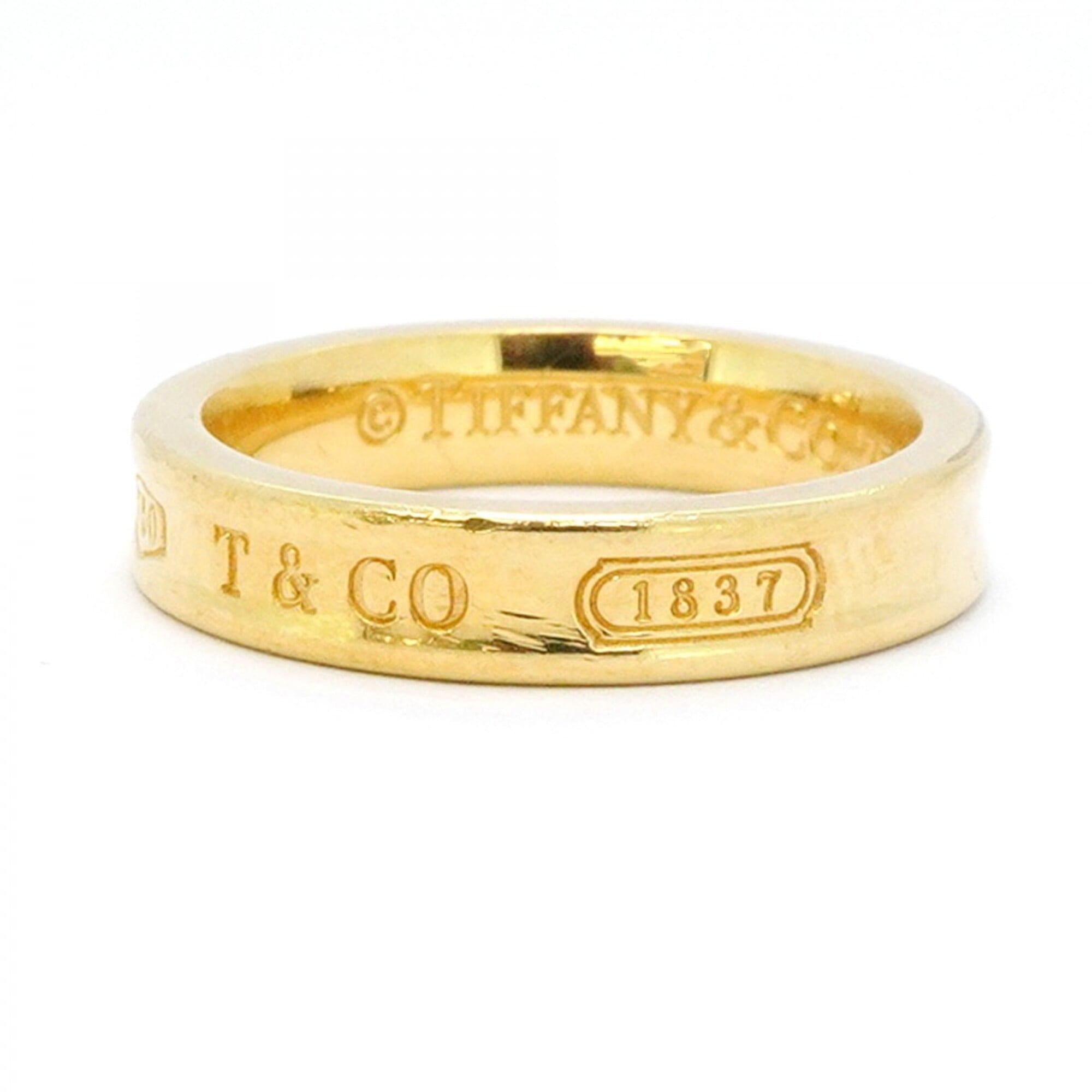 Tiffany Yellow Gold (18K) Band Ring (Pre-Owned)