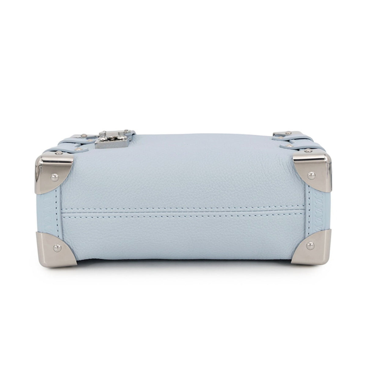 Louis Vuitton Light Blue Leather Handbag Shoulder Bag (Pre-Owned)