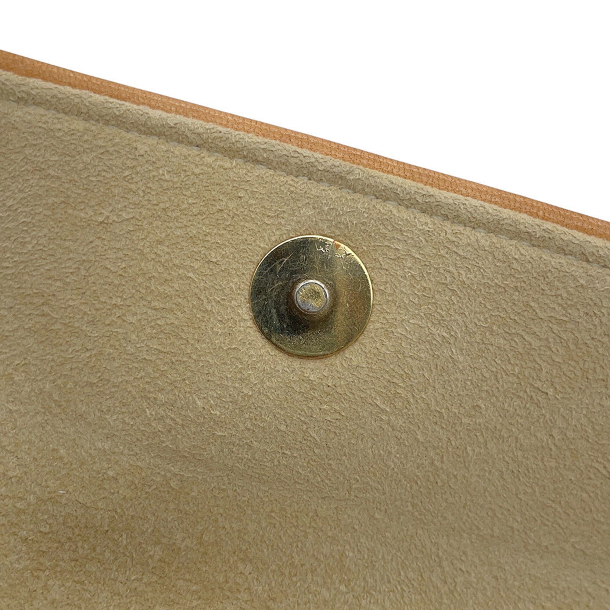 Louis Vuitton Brown Monogram Monogram Handbag Pochette Pouch Sling Bag (Pre-Owned)