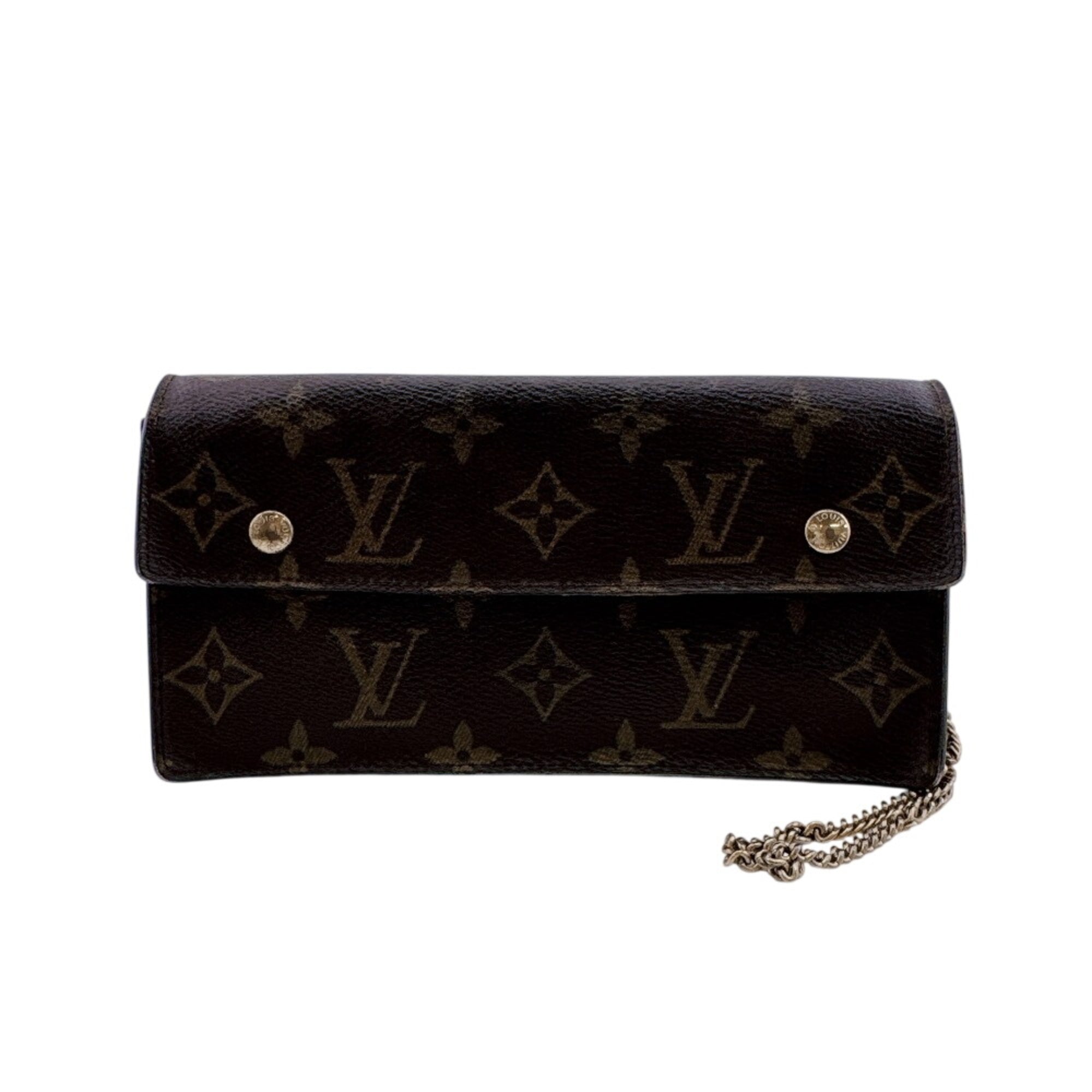 Louis Vuitton Brown Monogram Monogram Long Wallet (Bi-Fold) (Pre-Owned)
