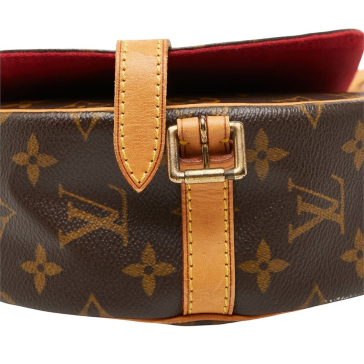 Louis Vuitton Brown Pvc Leather Shoulder Bag (Pre-Owned)