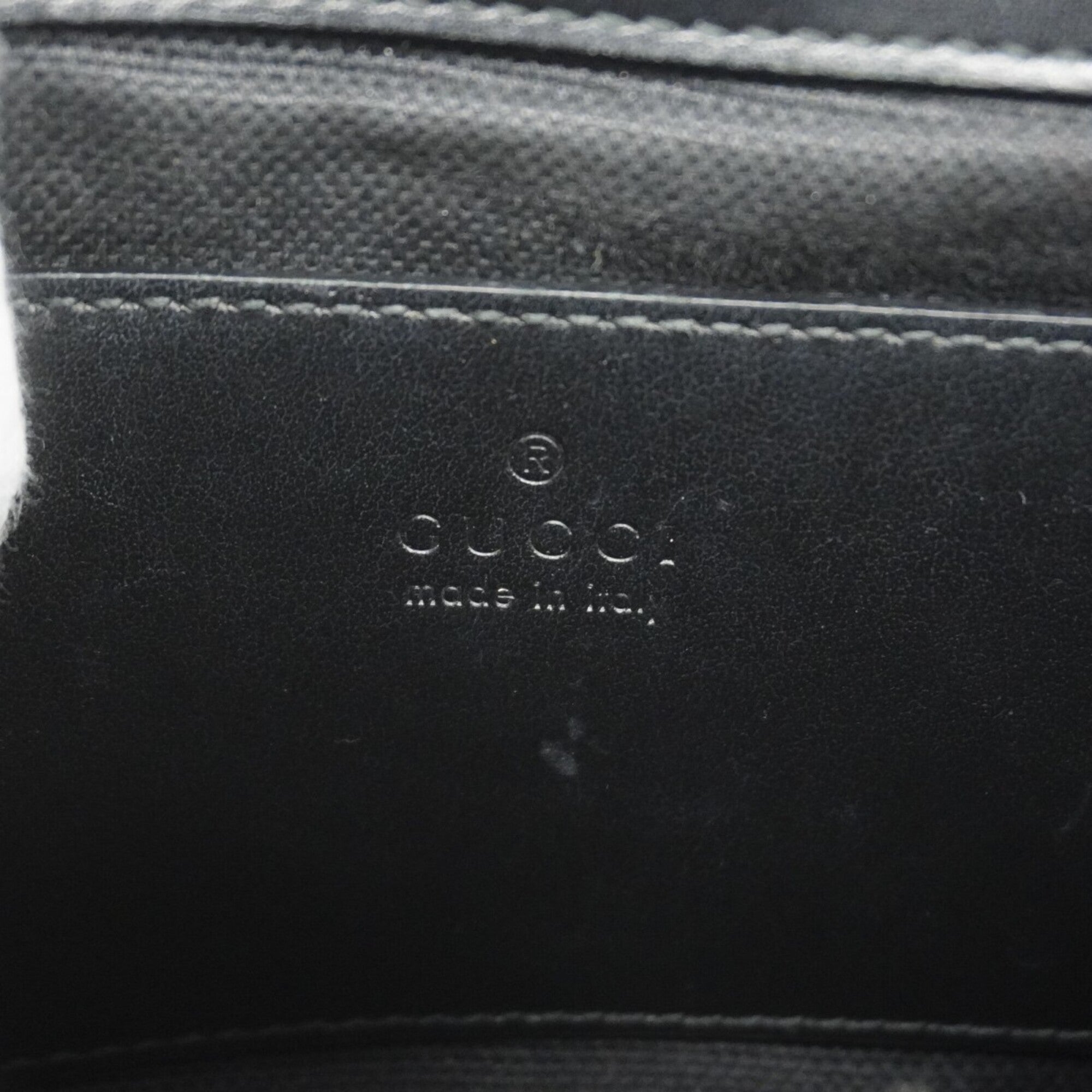 Gucci Black Leather Handbag (Pre-Owned)
