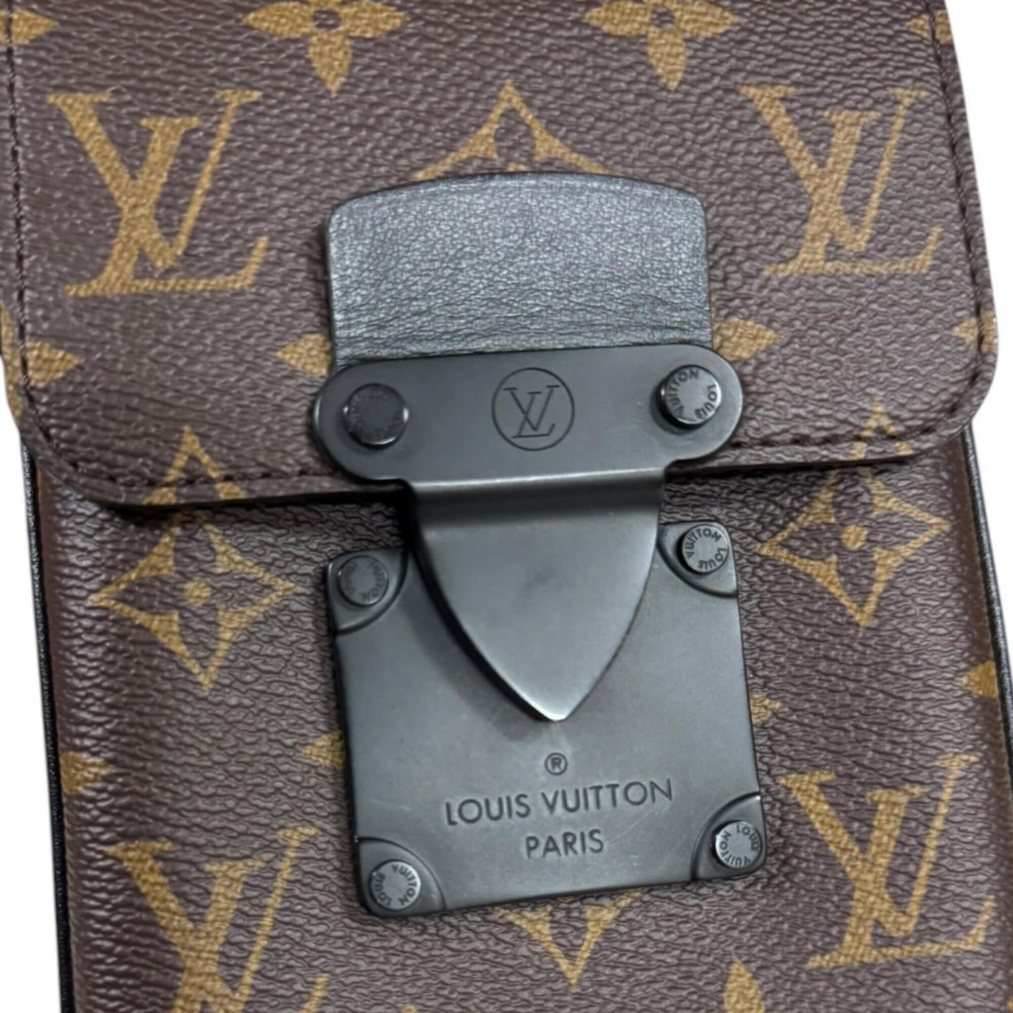 Louis Vuitton Monogram Macassar Black Brown Monogram Macassar Monogram Shoulder Bag (Pre-Owned)