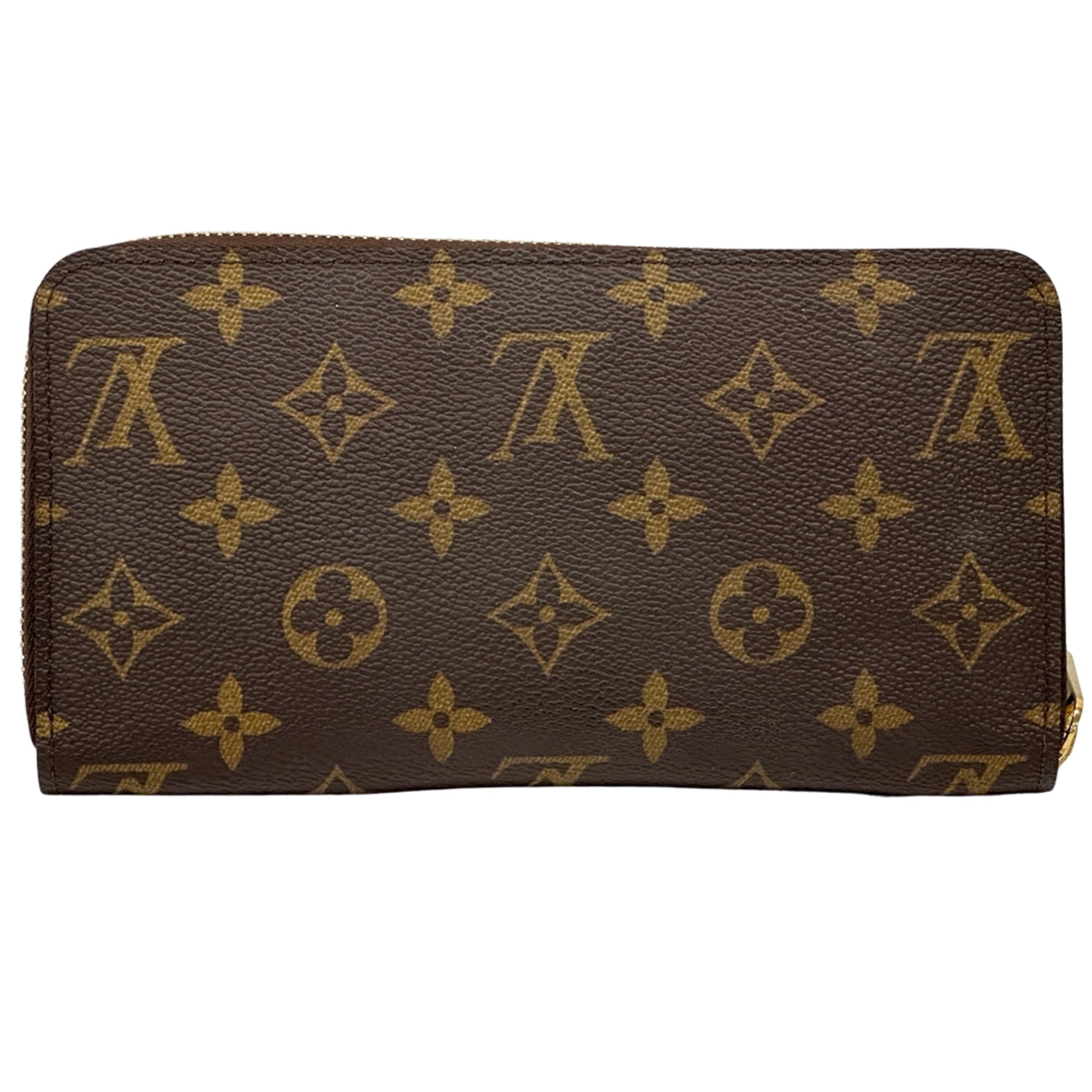 Louis Vuitton Brown Monogram Canvas Long Wallet (Bi-Fold) (Pre-Owned)