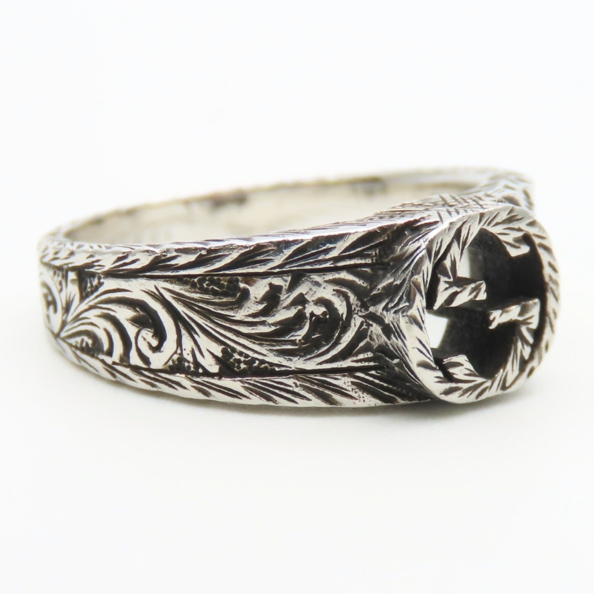Gucci Silver Silver 925 Band Ring (Pre-Owned)