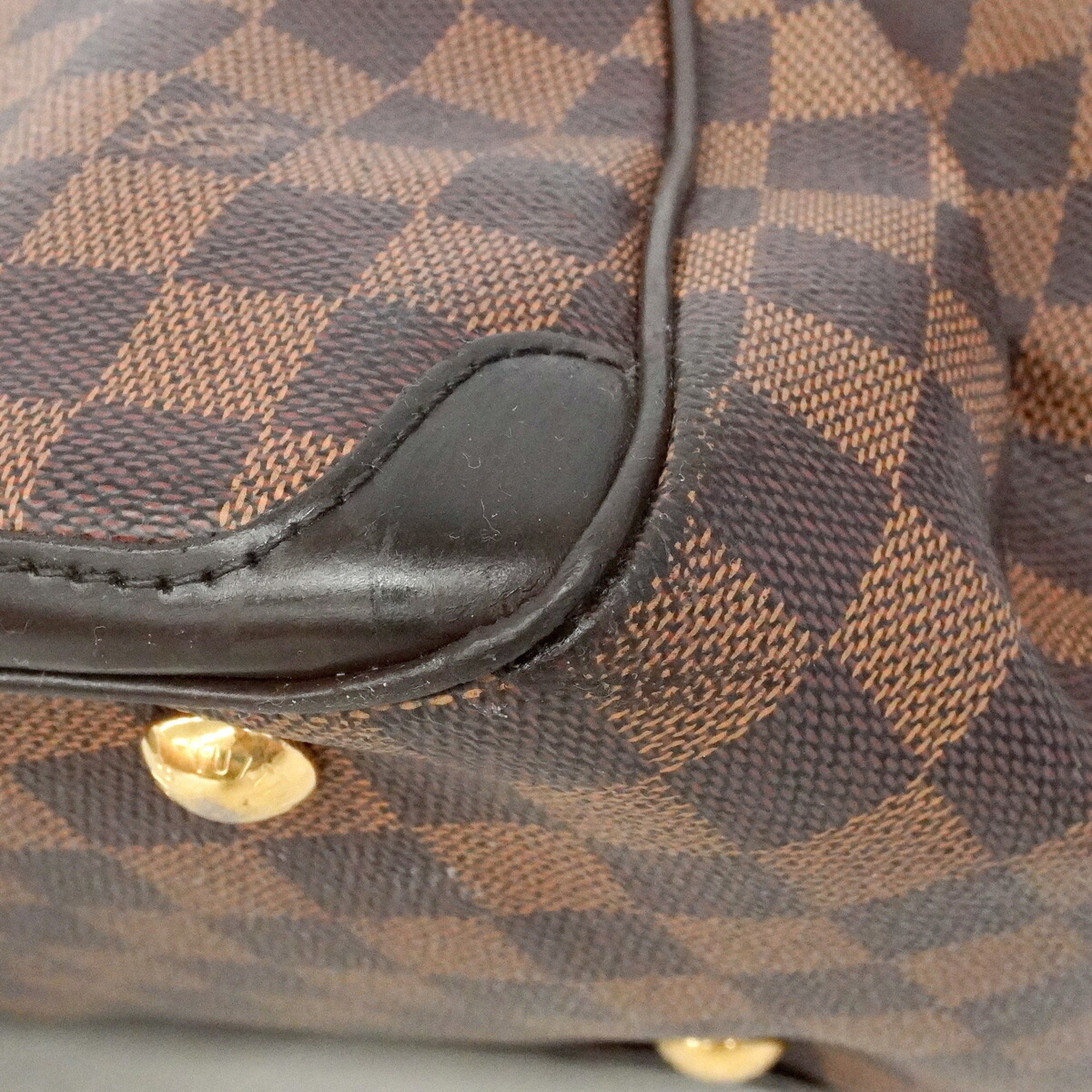 Louis Vuitton Ebene Handbag (Pre-Owned)