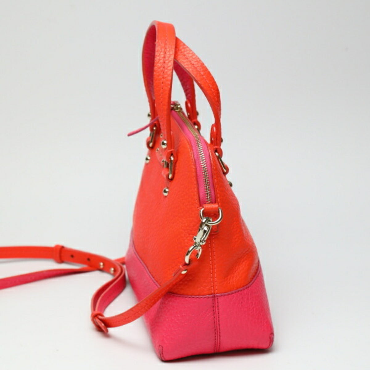Kate Spade Orange Pink Handbag (Pre-Owned)