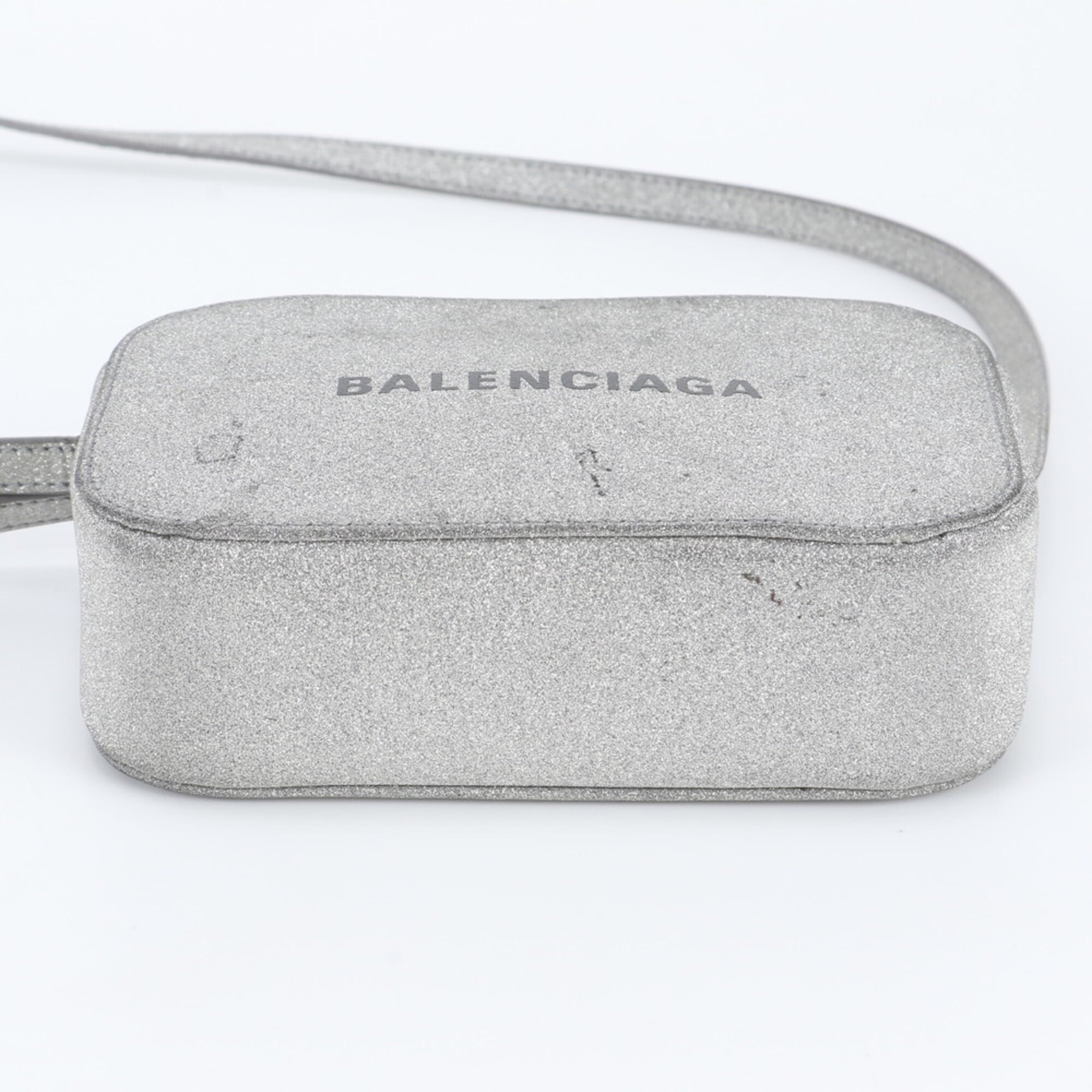 Balenciaga Silver Leather Shoulder Bag (Pre-Owned)