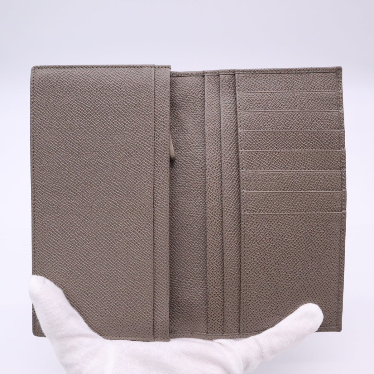 Bvlgari Bvlgari Bvlgari Grayish Long Wallet (Bi-Fold) (Pre-Owned)