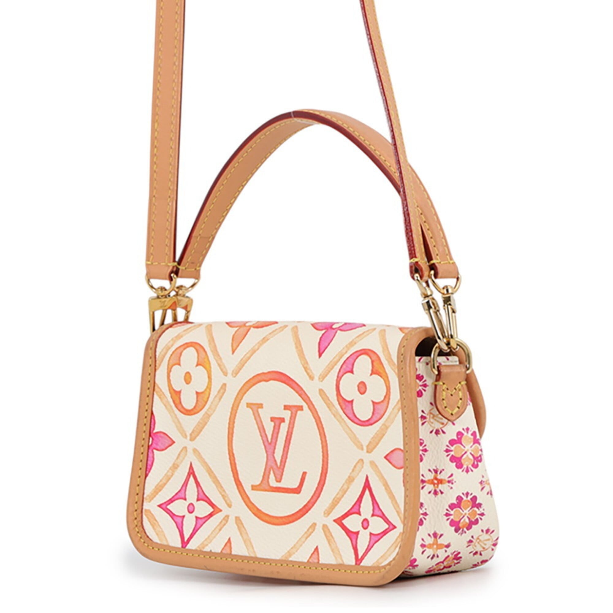 Louis Vuitton Monogram White Monogram Handbag (Pre-Owned)
