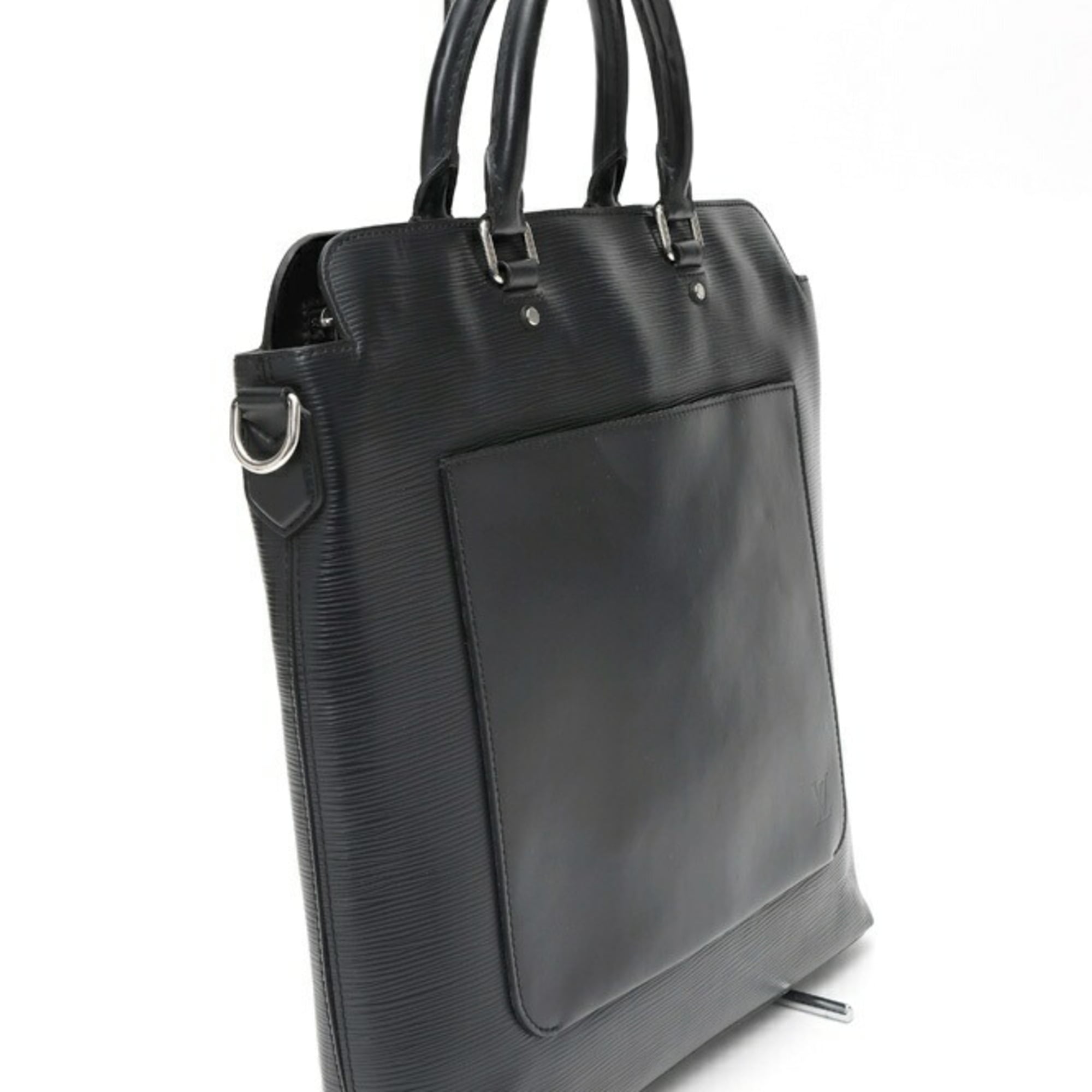 Louis Vuitton Black Noir Epi Leather Tote Bag (Pre-Owned)