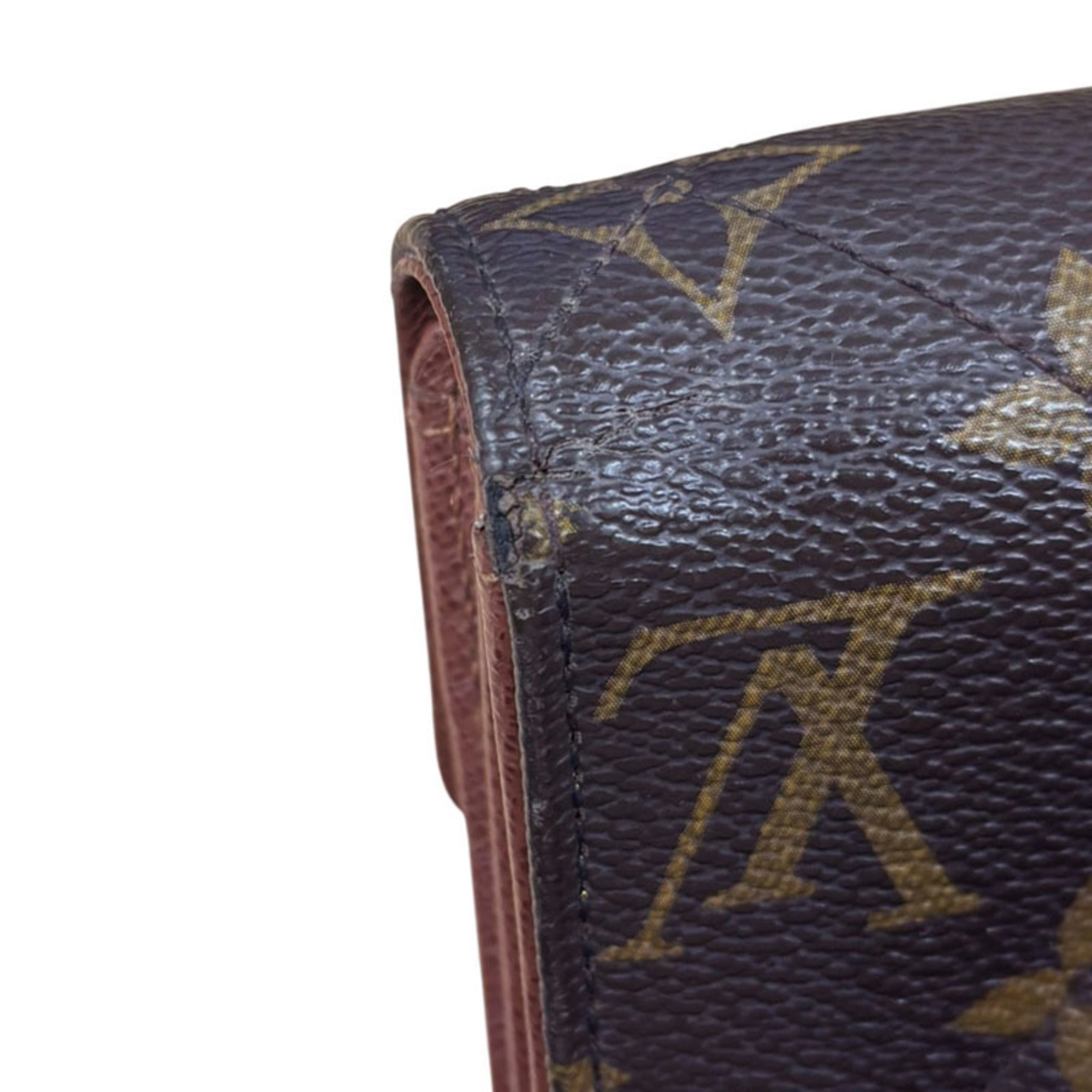 Louis Vuitton Monogram Etoile Brown Pvc Leather Long Wallet (Bi-Fold) (Pre-Owned)