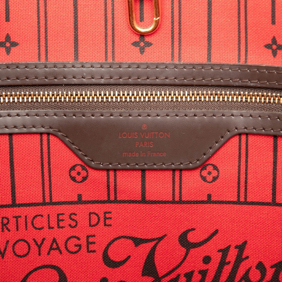 Louis Vuitton Brown Pvc Leather Tote Bag (Pre-Owned)