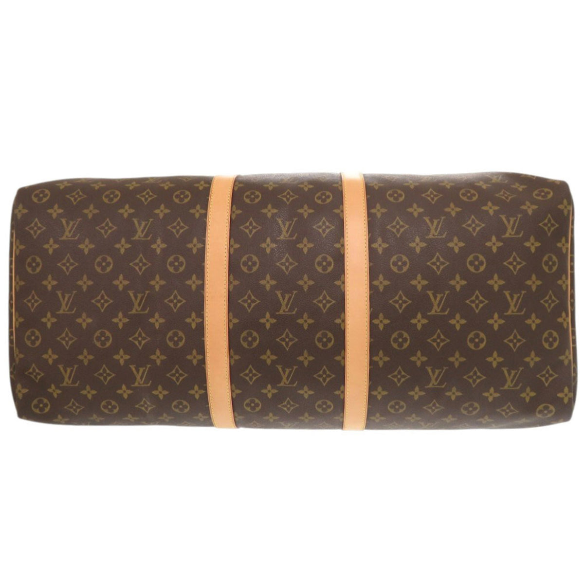 Louis Vuitton Brown Monogram Canvas Boston Bag (Pre-Owned)