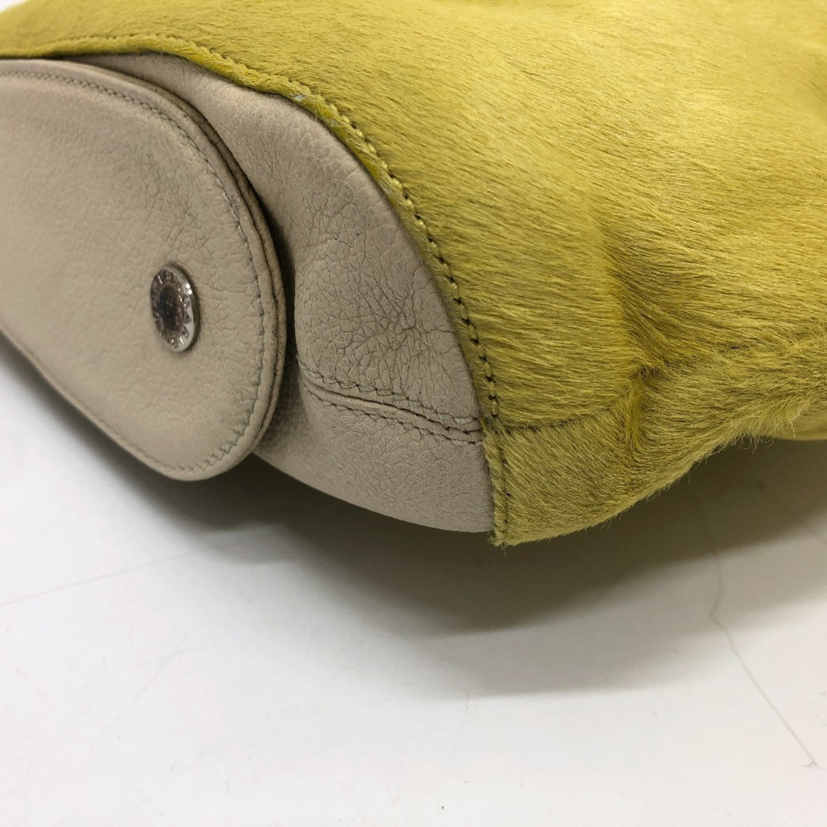 Bvlgari Yellow Leather Shoulder Bag (Pre-Owned)
