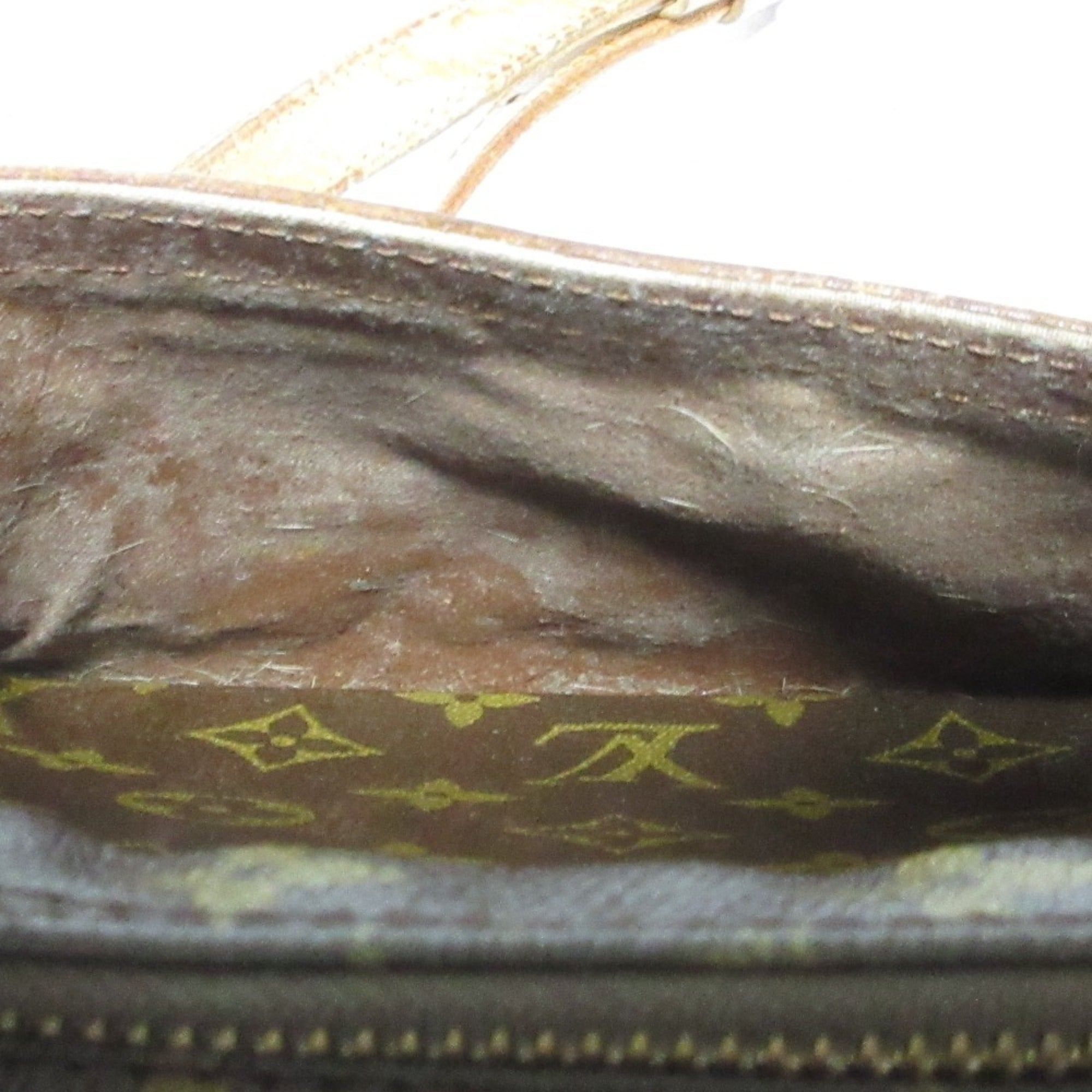Louis Vuitton Brown Monogram Shoulder Bag (Pre-Owned)