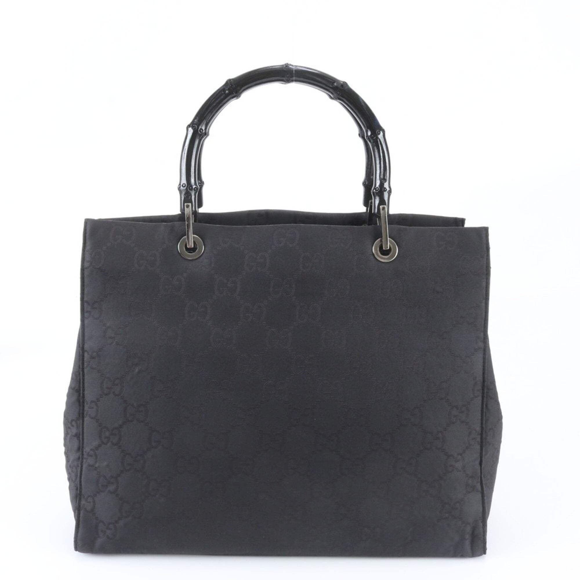 Gucci Black Handbag Tote Bag (Pre-Owned)