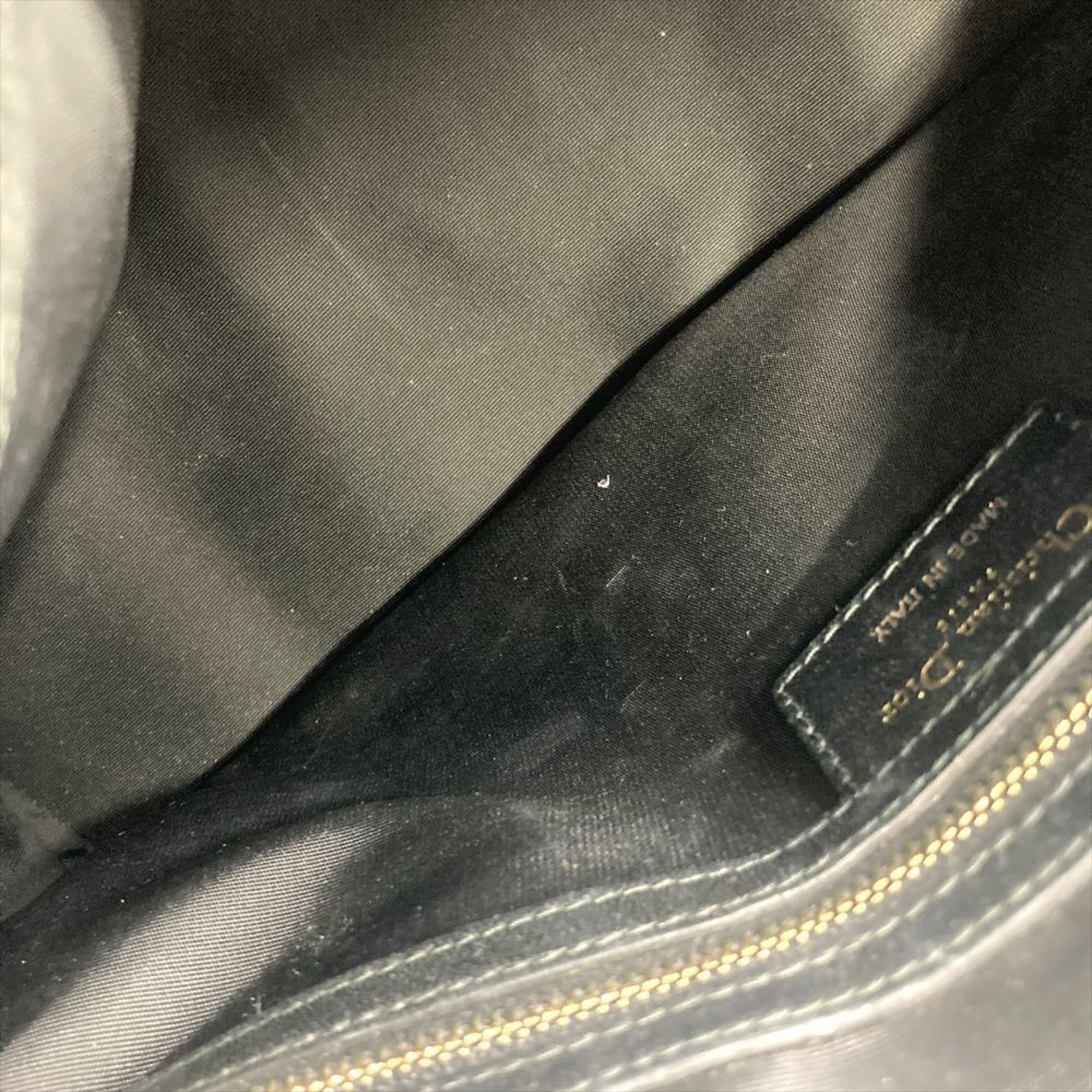 Christian Dior Black Leather Handbag (Pre-Owned)