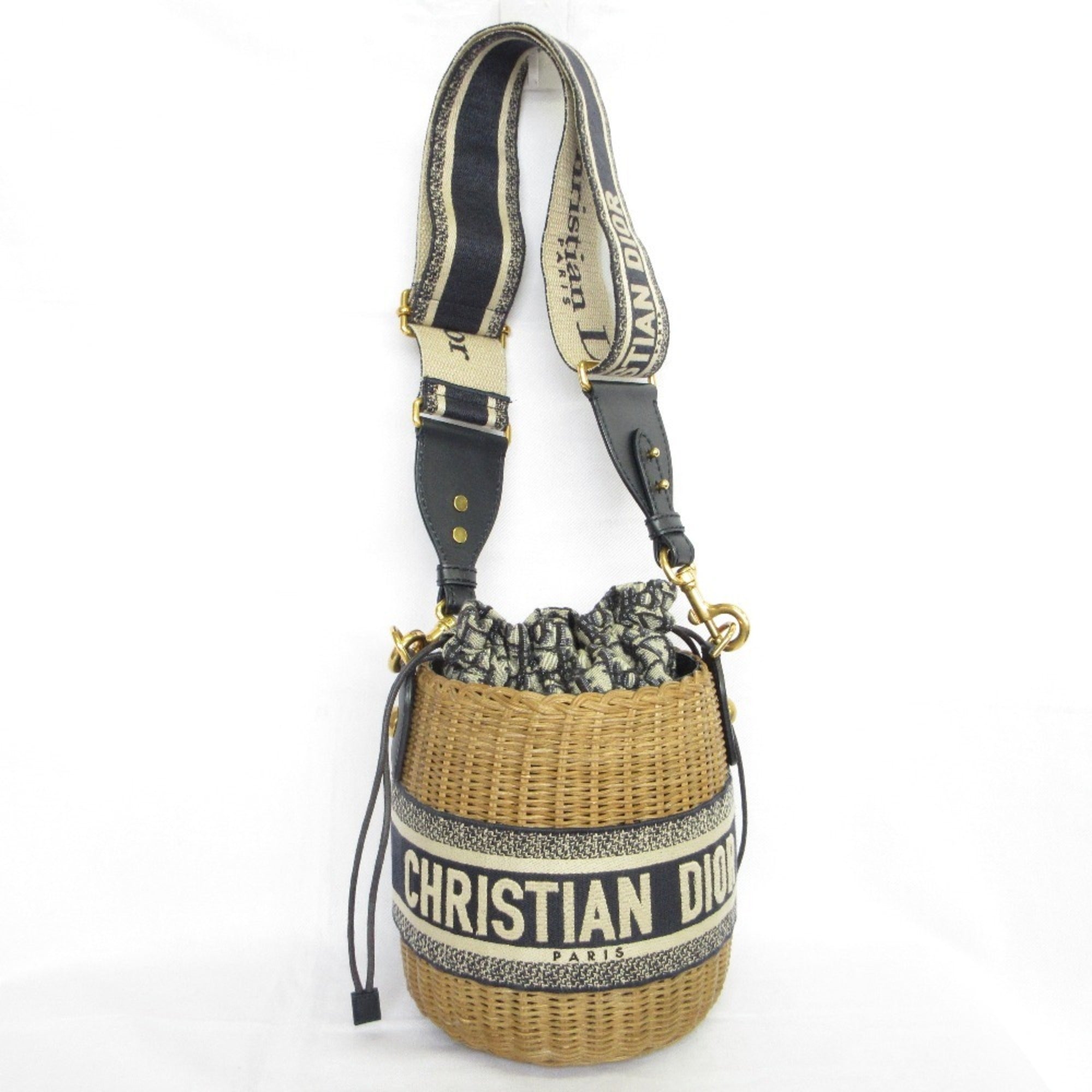 Christian Dior Navy Shoulder Bag (Pre-Owned)