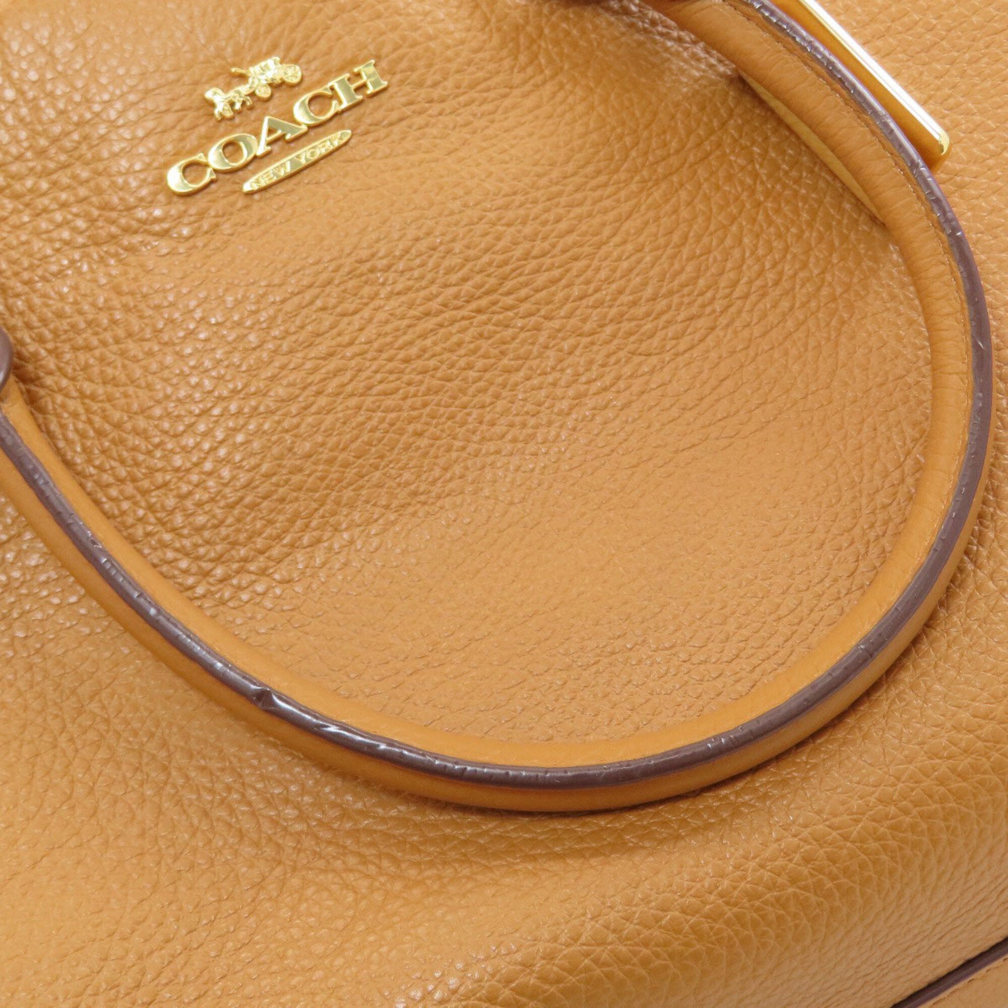 Coach Brown Leather Handbag (Pre-Owned)