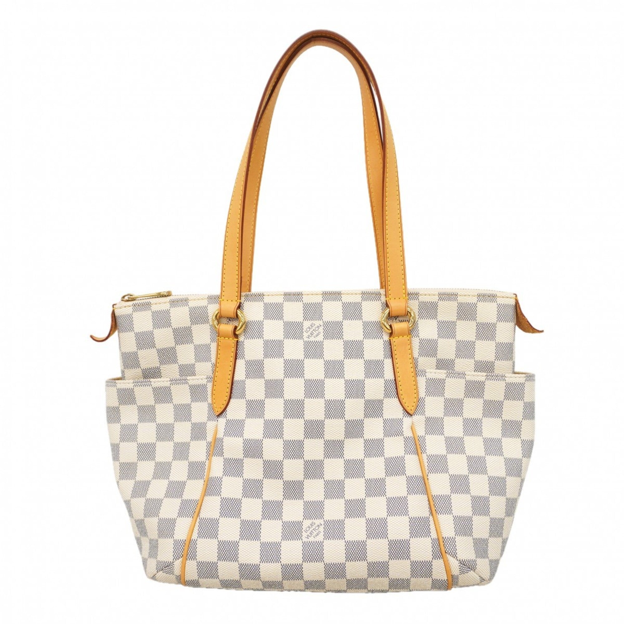 Louis Vuitton White Tote Bag (Pre-Owned)