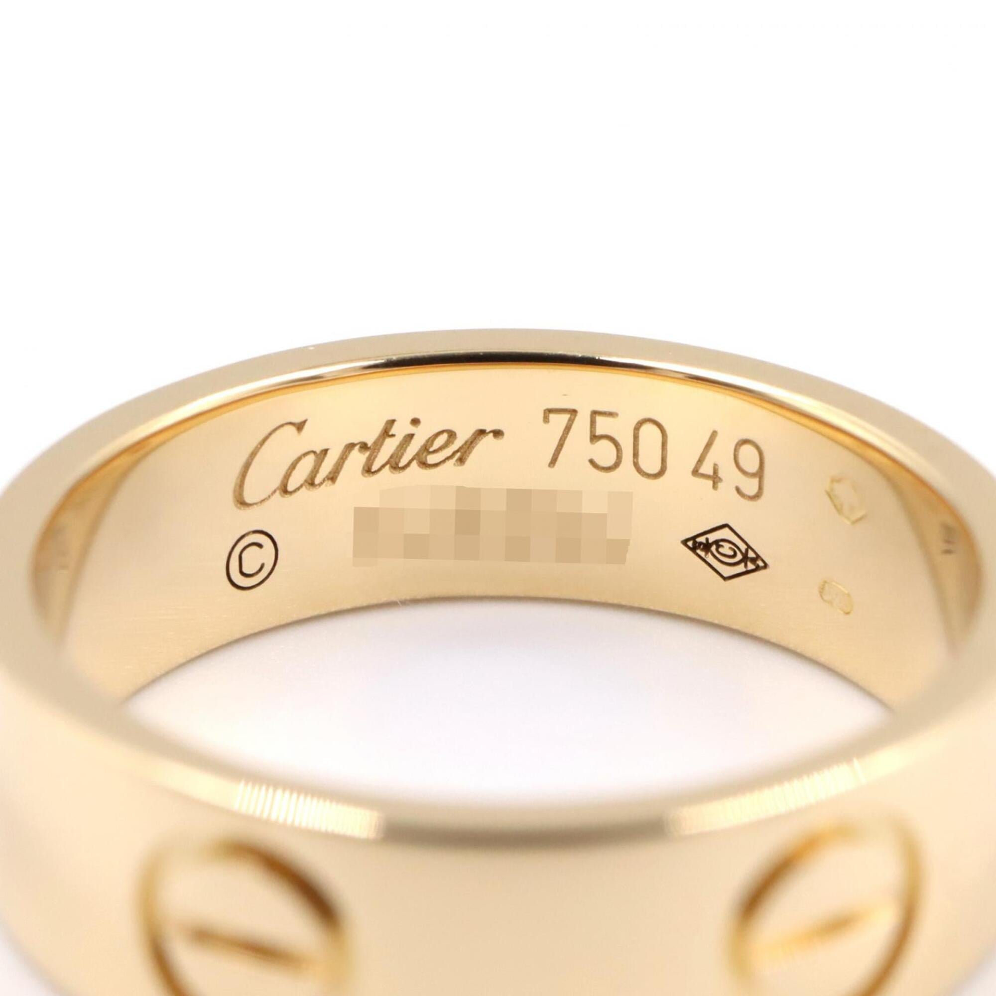 Cartier Gold Yellow Gold (18K) Band Ring (Pre-Owned)