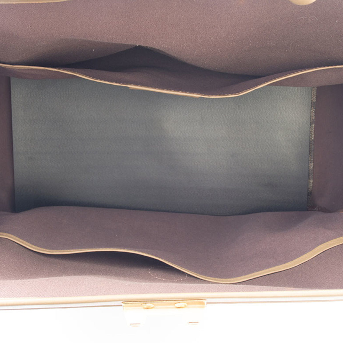 Yves Saint Laurent Beige Brown Pvc Handbag (Pre-Owned)