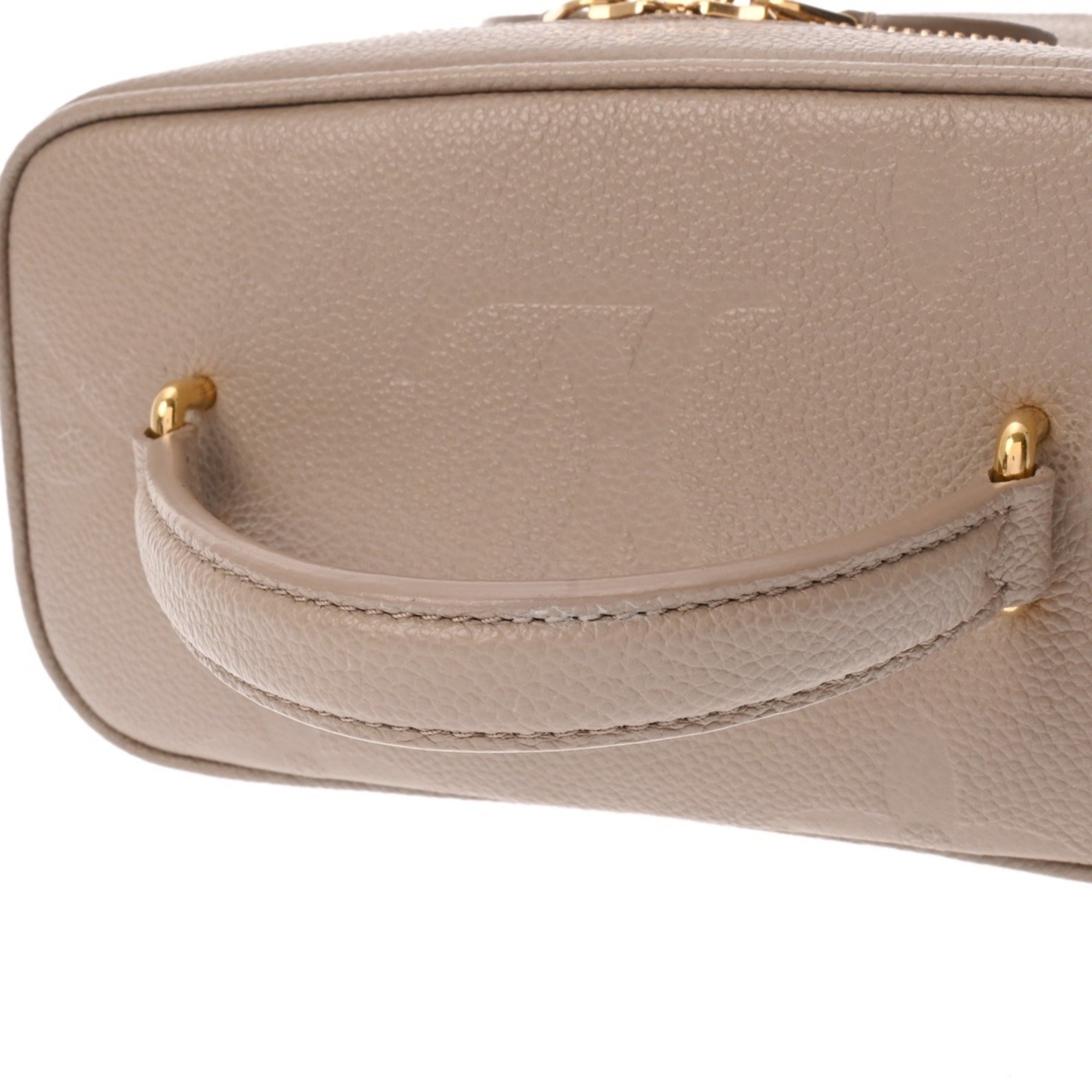 Louis Vuitton Cream Tourterelle Leather Vanity Bag (Pre-Owned)