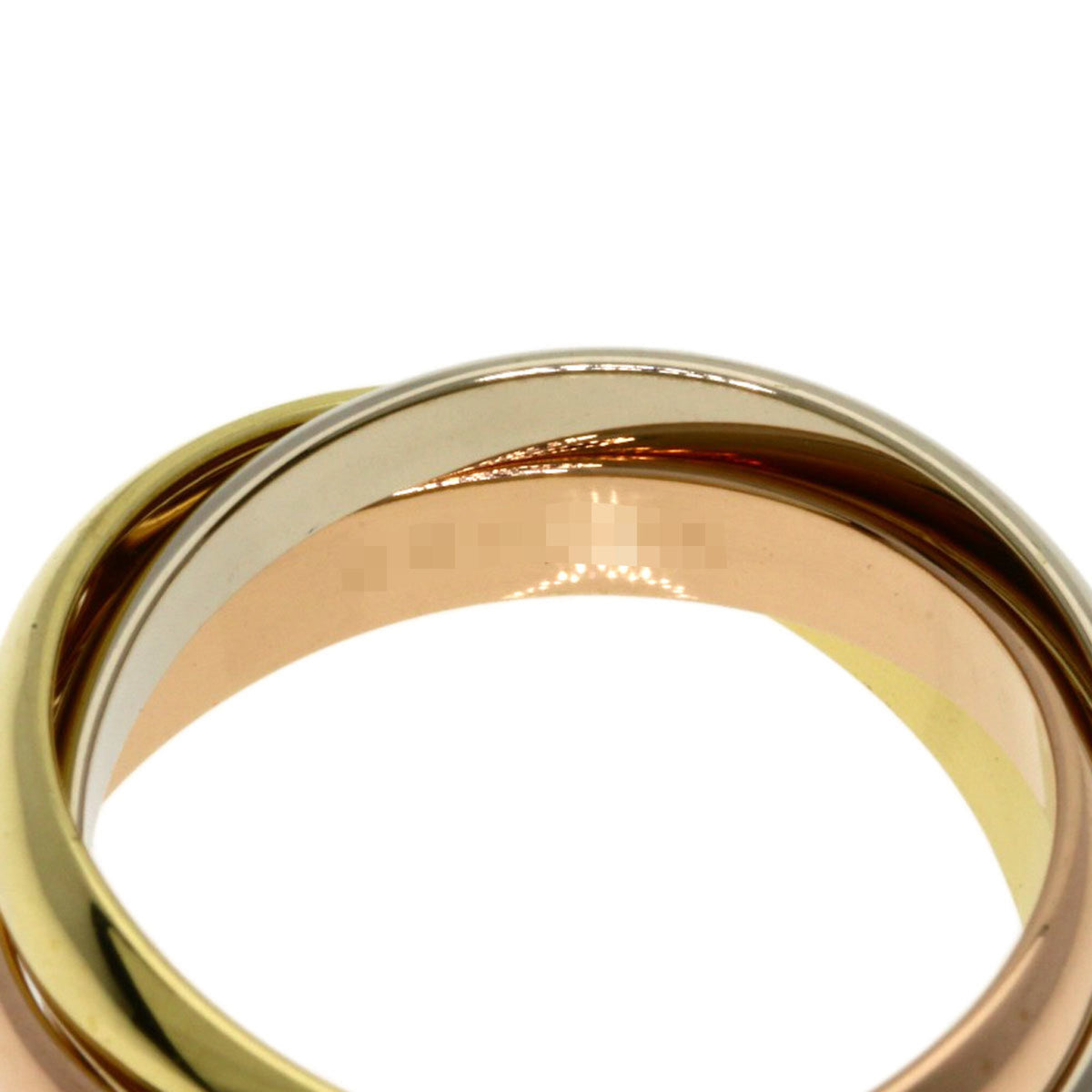 Cartier Trinity Yellow Gold (18K) Pink Gold (18K) White Gold (18K) Band Ring (Pre-Owned)