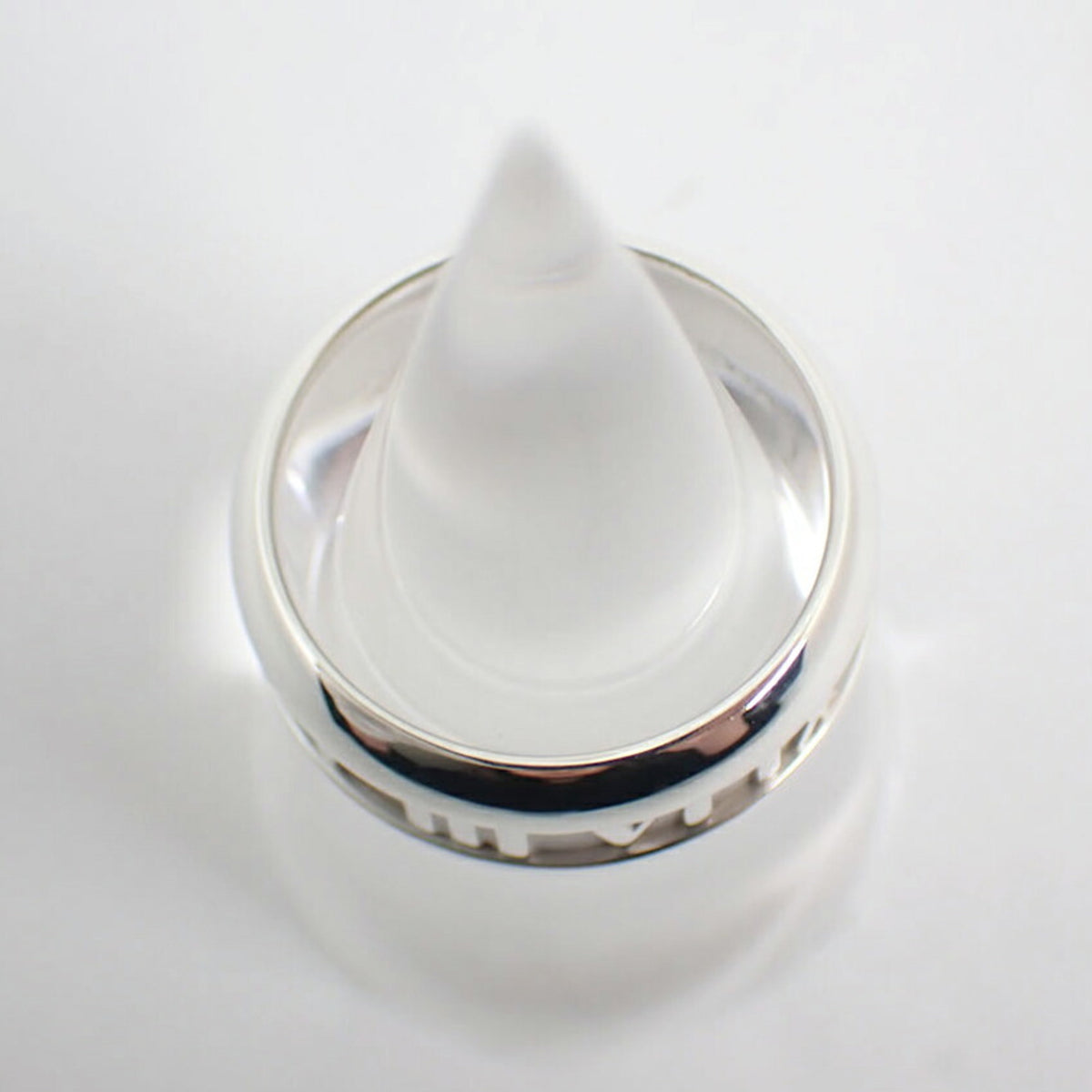 Tiffany Sterling Silver 925 Band Ring (Pre-Owned)