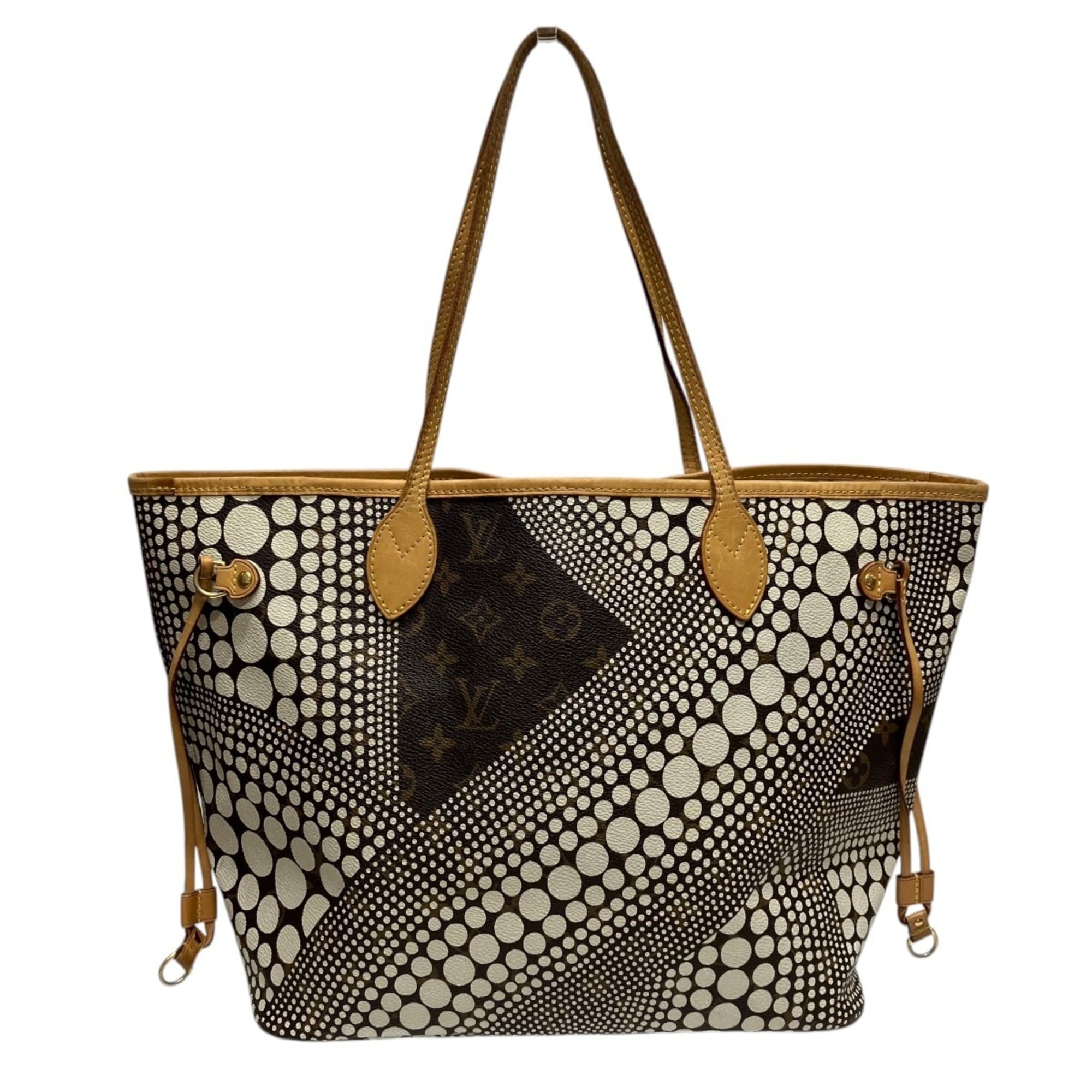 Louis Vuitton Blanc Marron Monogram Tote Bag (Pre-Owned)