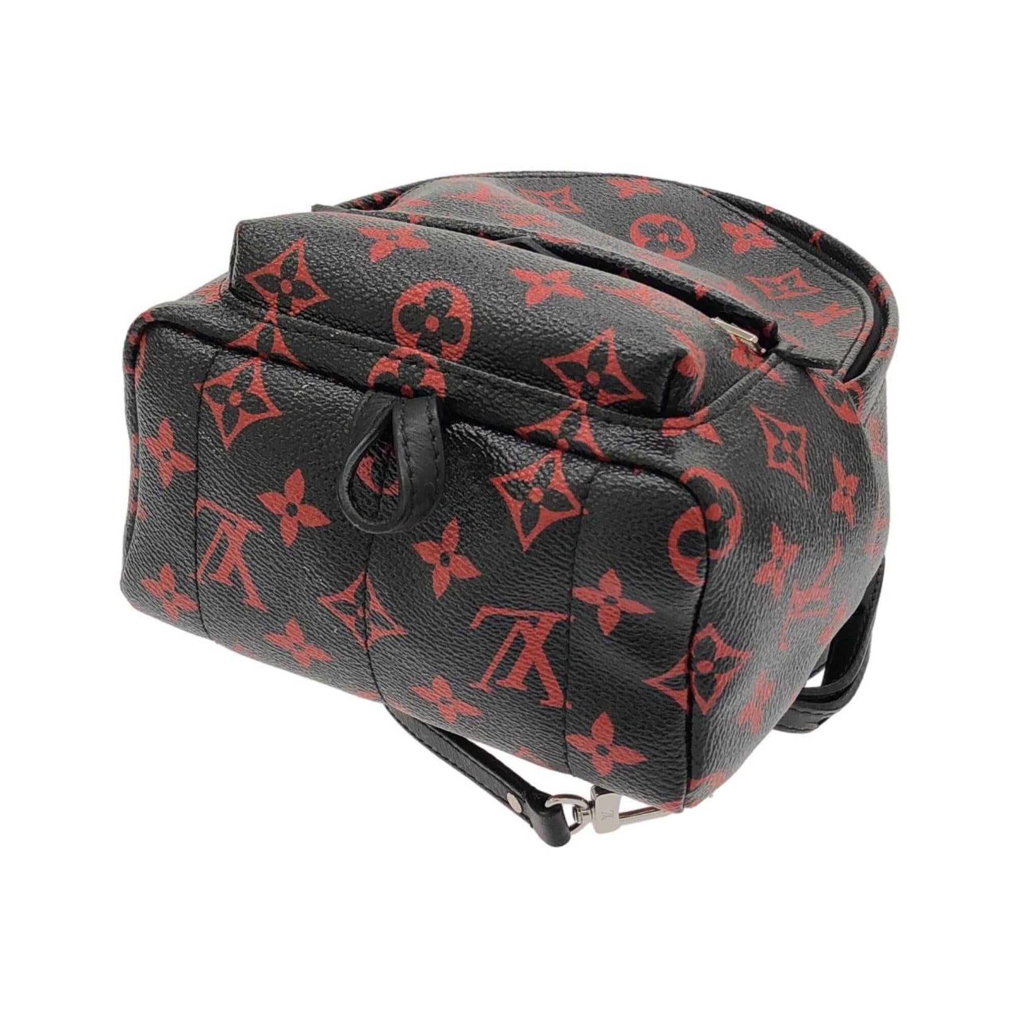 Louis Vuitton Black Rouge Coated Canvas Backpack (Pre-Owned)
