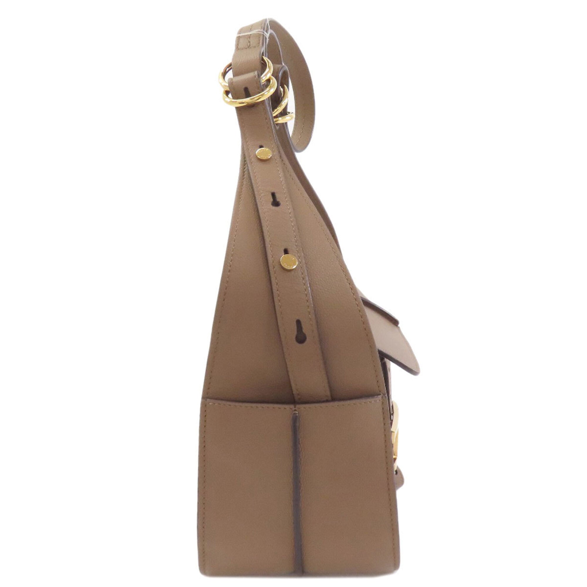 Tod's Brown Leather Shoulder Bag (Pre-Owned)