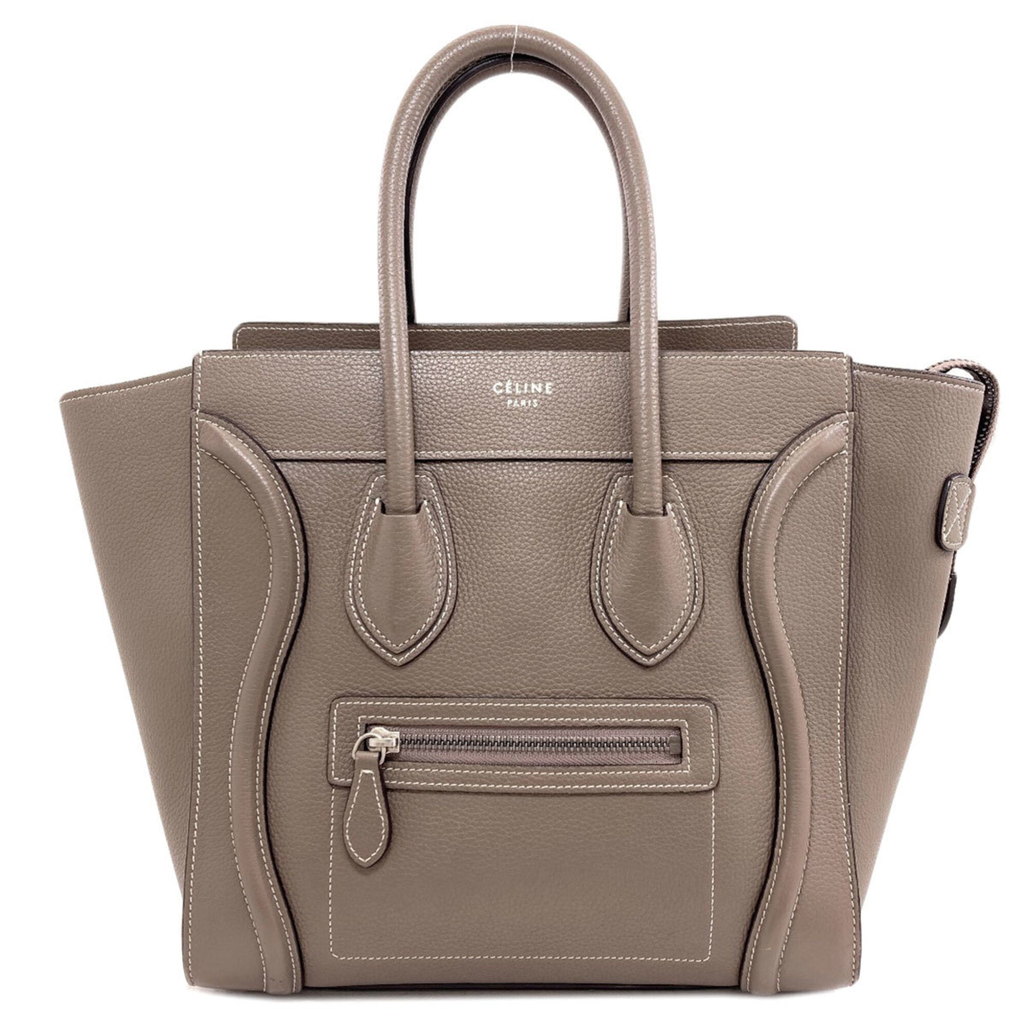 Celine Brown Leather Tote Bag (Pre-Owned)