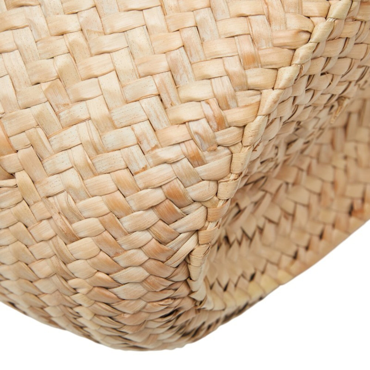 Loewe Beige Brown Raffia Leather Basket Shoulder Bag Tote Bag (Pre-Owned)