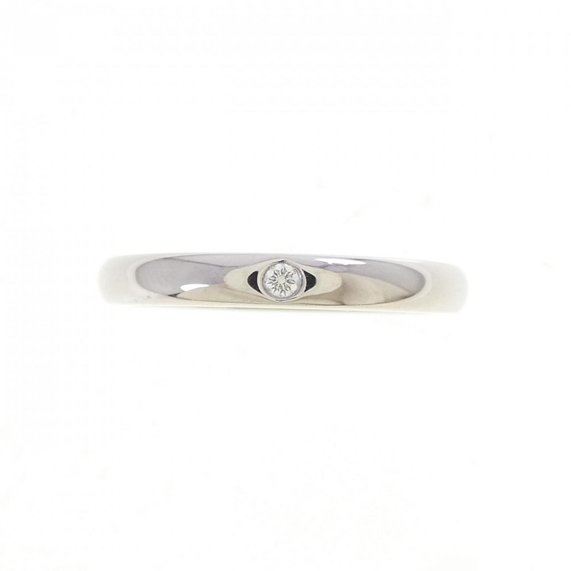 Tiffany Platinum Platinum 950 Band Ring (Pre-Owned)