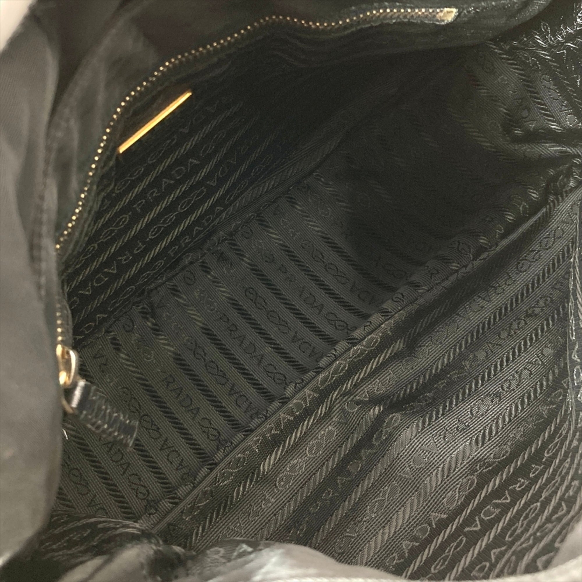 Prada Black Nylon Shoulder Bag (Pre-Owned)