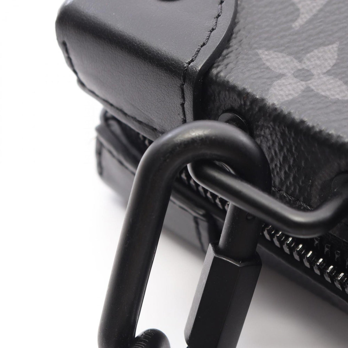 Louis Vuitton Black Monogram Eclipse Coated Canvas Leather Handbag Shoulder Bag (Pre-Owned)
