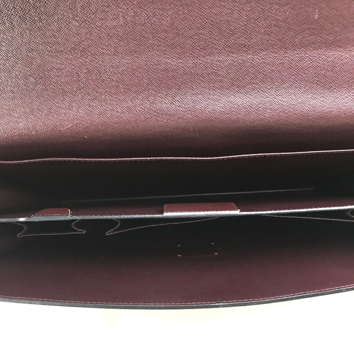 Louis Vuitton Brown Leather Briefcase (Pre-Owned)