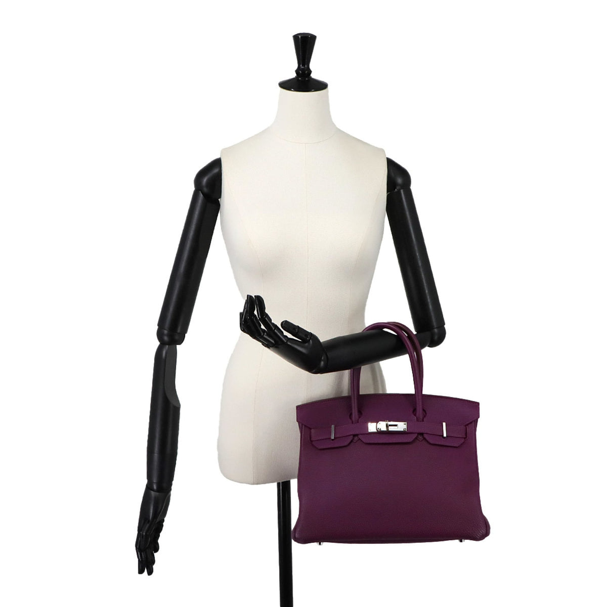 Hermes Birkin Anemone Togo Leather Handbag (Pre-Owned)