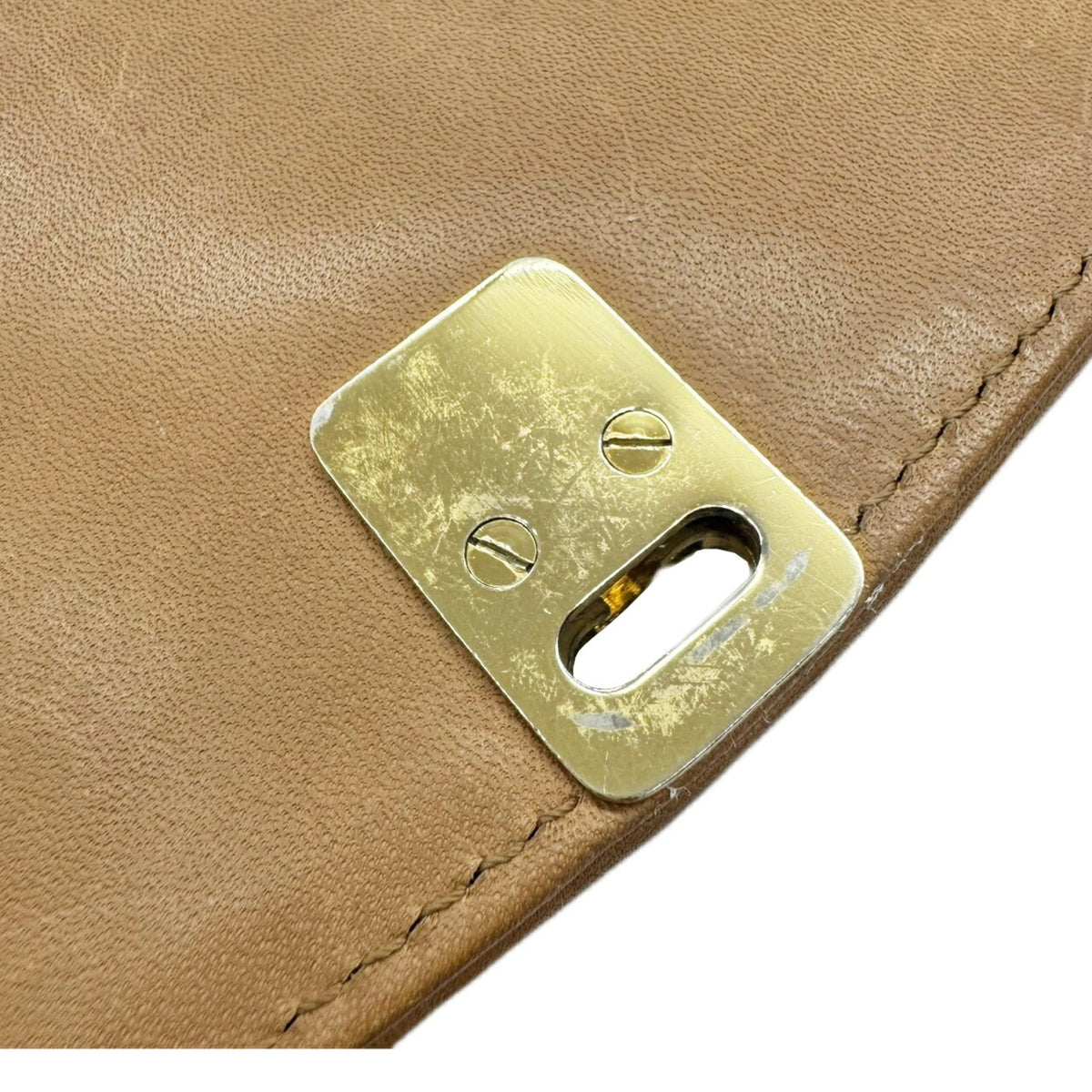 Celine Brown Pvc Shoulder Bag (Pre-Owned)