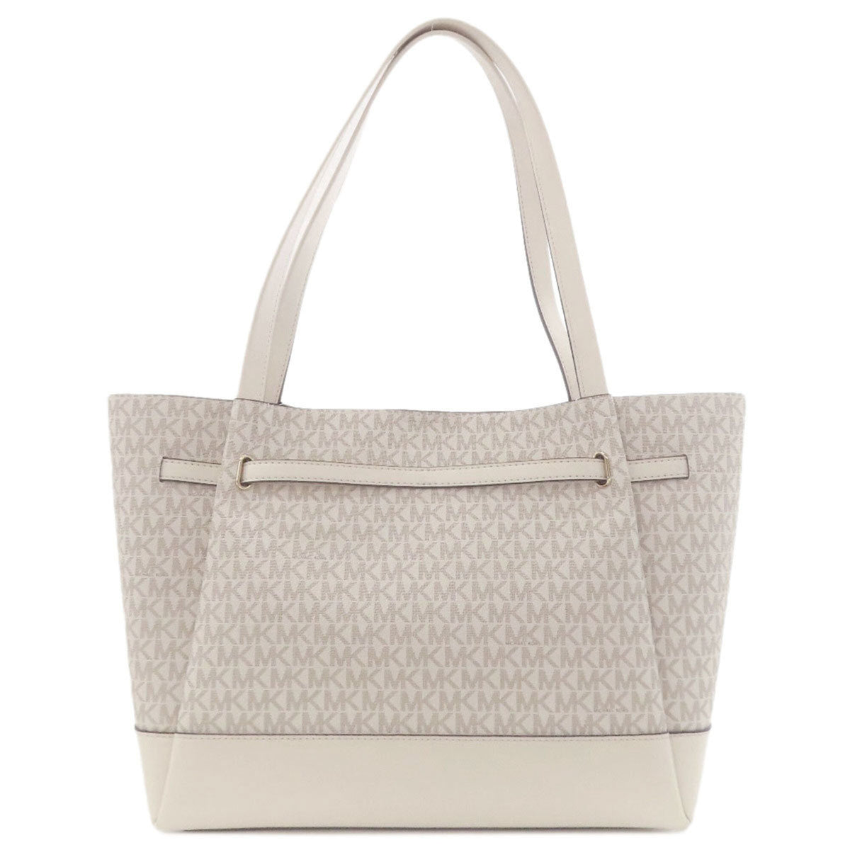 Michael Kors White Pvc Tote Bag (Pre-Owned)